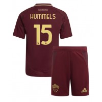 AS Roma Mats Hummels #15 Replika babykläder Hemmaställ Barn 2024-25 Kortärmad (+ korta byxor)